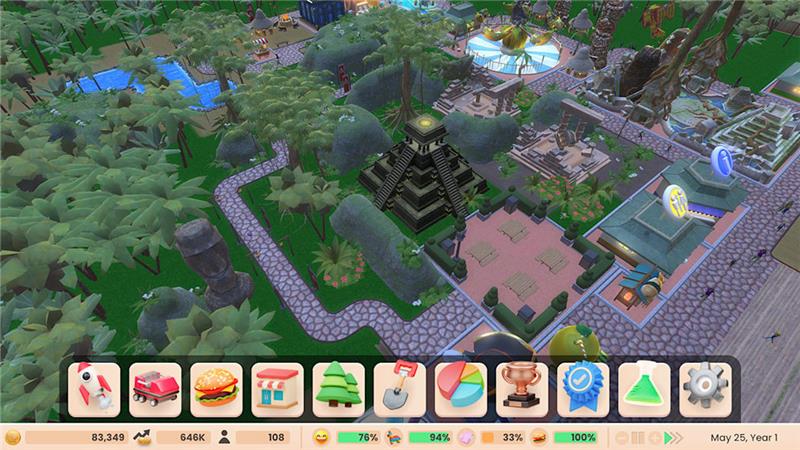 过山车大亨冒险豪华版 RollerCoaster Tycoon Adventures Deluxe|英文版|本体+v2.4.766升补|XCI整合即撸版