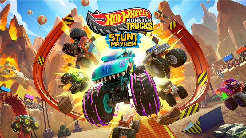 风火轮怪兽卡车：特技狂潮 Hot Wheels Monster Trucks Stunt Mayhem|英文版|本体+v1.0.1升补|XCI整合即撸版