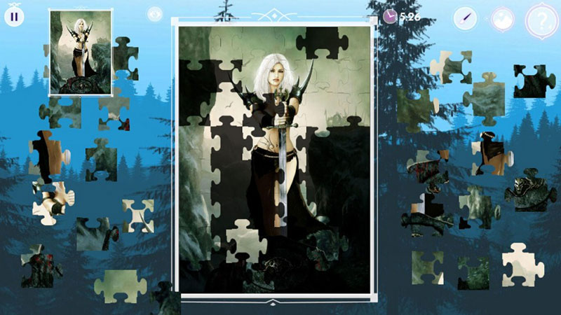 黑暗幻想拼图2 Dark Fantasy Jigsaw Puzzle 2|中文版|原版|XCI