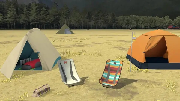 摇曳露营：山麓露营场篇 VIRTUAL CAMP|中文版|本体+v1.2.1升补|XCI整合即撸版