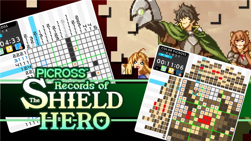 绘图方块：盾之勇者的轨迹 PICROSS Records of The Shield Hero|中文版|本体+v1.0.2升补|XCI整合即撸版