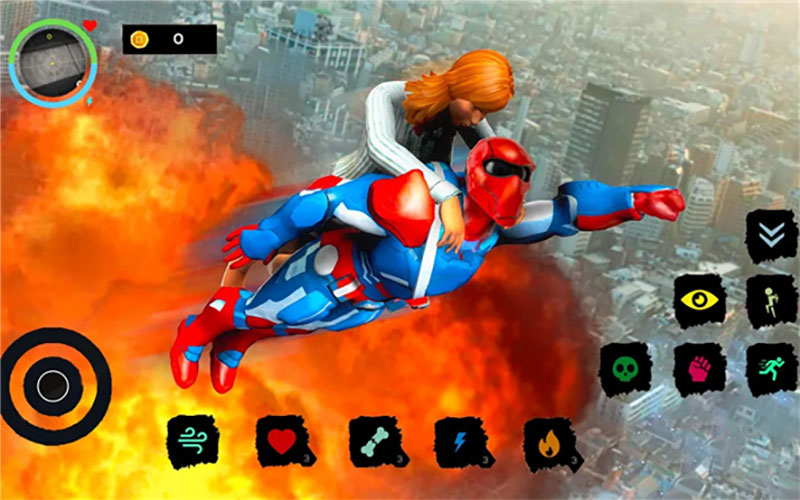 City Super Hero 3D – Flying Legend Warriors Deluxe Simulator|英文版|原版|NSP