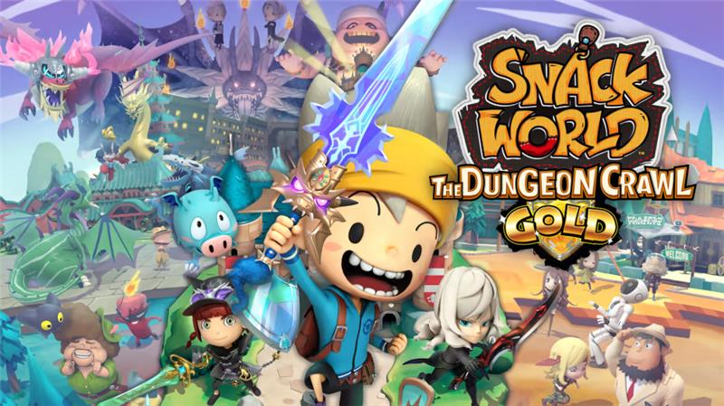 点心世界：地牢爬行 黄金版 SNACK WORLD THE DUNGEON CRAWL|英文版|本体+v1.60升补|XCI整合即撸版