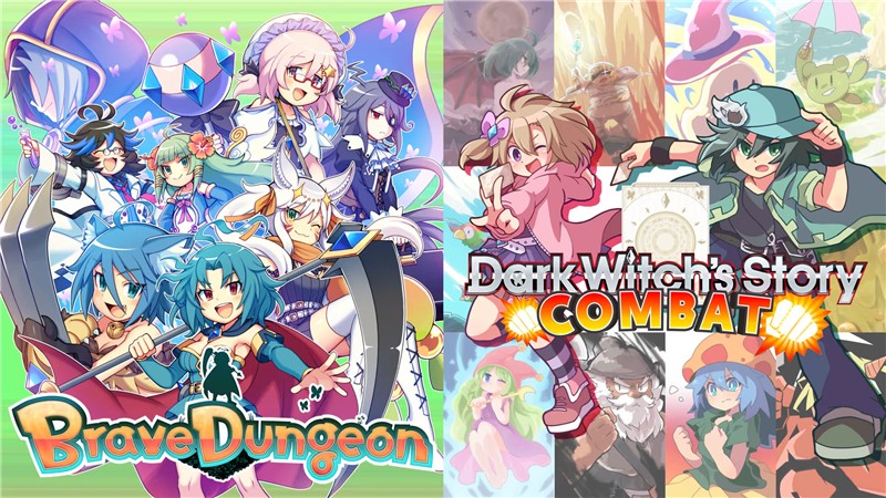魔神少女：COMBAT+勇气地牢 Brave Dungeon + Dark Witch's StoryCOMBAT|英文版|本体+v1.0.2升补|XCI整合即撸版