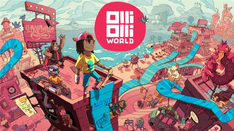 奥力奥力世界 OlliOlli World|中文版|本体+v1.2.0升补+4DLC|XCI整合即撸版