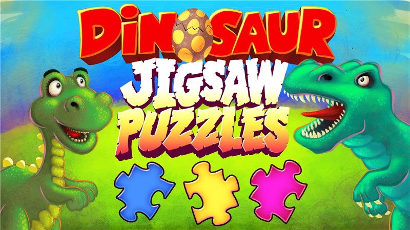 学前系列：恐龙拼图 Dinosaur Jigsaw Puzzles - Dino Puzzle Game for Kids & Toddlers|英文版|原版|NSP