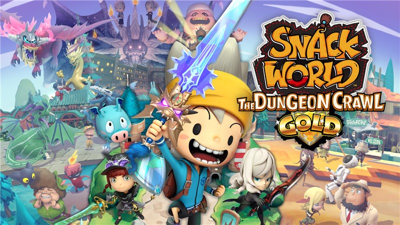 点心世界：地牢爬行 黄金版 SNACK WORLD THE DUNGEON CRAWL|英文版|本体+v1.60升补|XCI整合即撸版