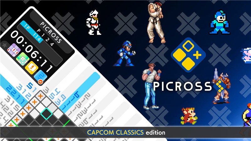绘图方块S：卡普空经典特别版 PICROSS S CAPCOM CLASSICS edition|中文版|本体+v1.0.1升补|XCI整合即撸版