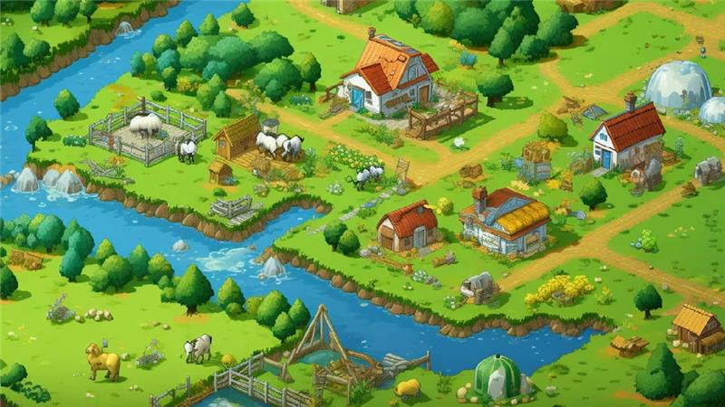 乡村大亨：农场城市模拟器 Village Tycoon Farm City Simulator|英文版|本体+v1.0.1升补|XCI整合即撸版