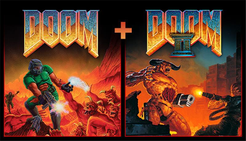 毁灭战士1+2 DOOM + DOOM II|中文版|本体+v1.0.3升补|XCI整合即撸版