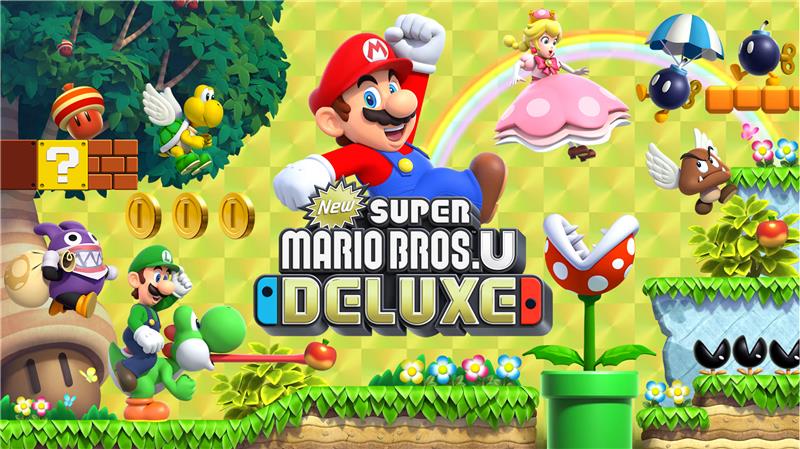 超级马里奥兄弟U New Super Mario Bros. U Deluxe|中文版|原版|NSP