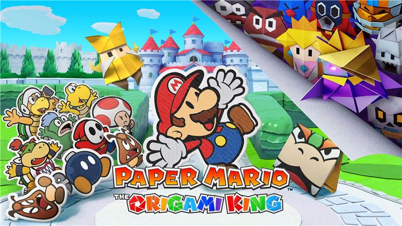 纸片马里奥:折纸王国 Paper Mario The Origami King|中文版|本体+v1.0.1升补|XCI整合即撸版