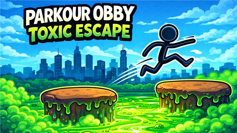 跑酷逃脱 Parkour Obby Toxic Escape|中文版|原版|NSP