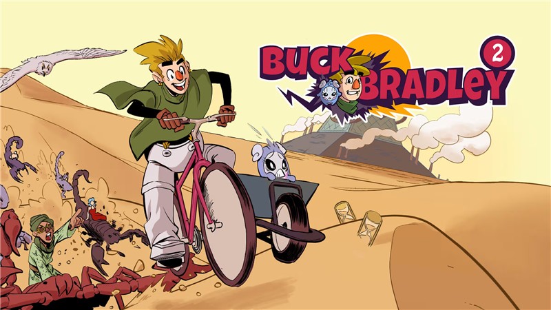 巴克布拉德利：漫画冒险2 Buck Bradley Comic Adventure 2|英文版|原版|NSP