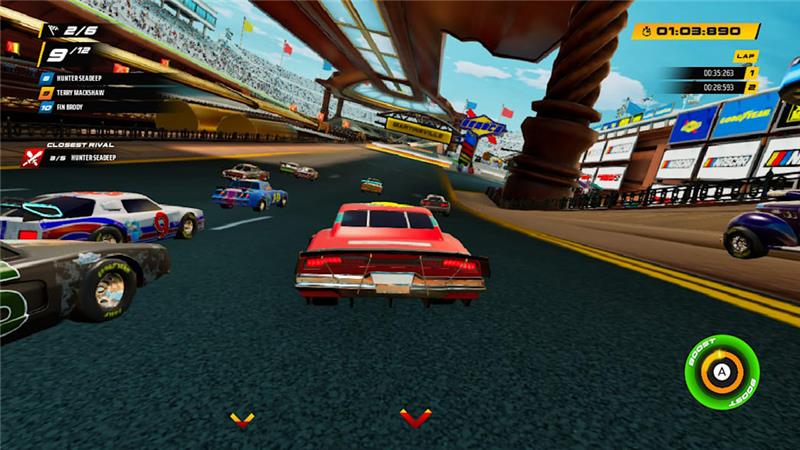 纳斯卡街机赛车：X计划 NASCAR Arcade Rush Project-X Pack|中文版|本体+v1.0.1升补+1DLC|XCI整合即撸版