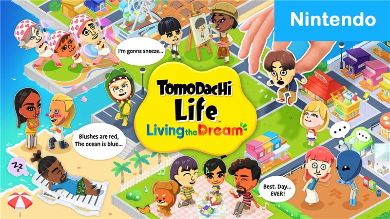 朋友收集梦想生活 Tomodachi Life Living the Dream|中文版|本体+v1.0.1升补|XCI整合即撸版