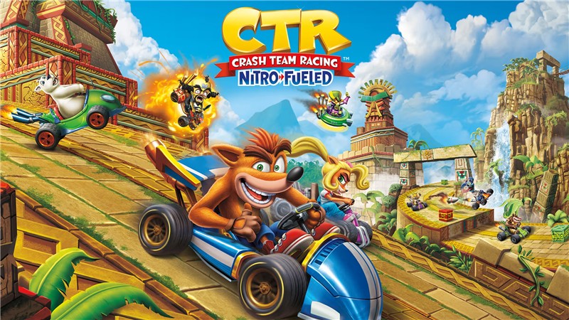 古惑狼赛车：重制版 Crash Team Racing Nitro-Fueled|英文版|本体+v1.0.15升补+8DLC|XCI整合即撸版