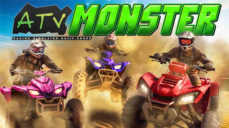 ATV怪物赛车模拟器 ATV Monster Racing Simulator Rally Cross|英文版|原版|NSP