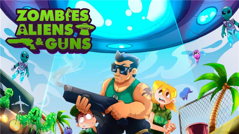 僵尸外星人和枪支 Zombies Aliens and Guns|英文版|原版|NSP