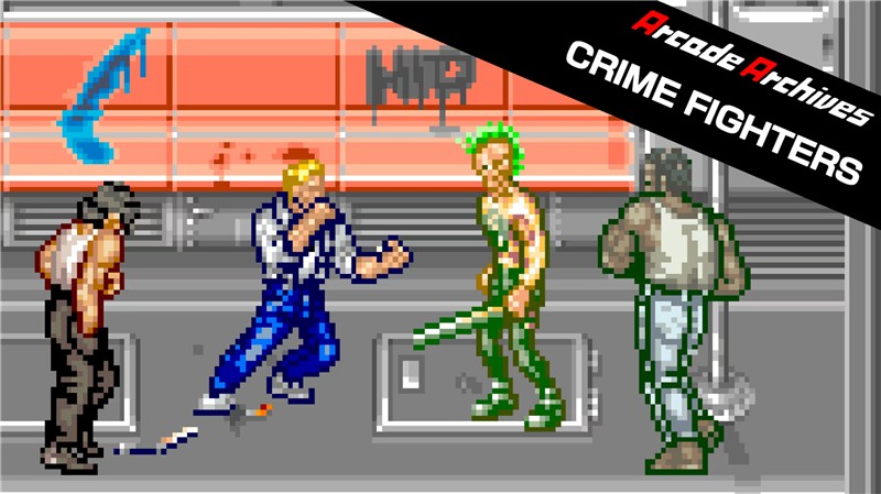 街机档案：罪恶战士 Arcade Archives CRIME FIGHTERS|英文版|原版|NSP