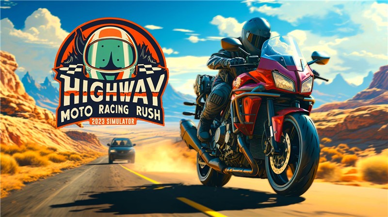 高速公路摩托赛车冲刺2023模拟器 Highway Moto Racing Rush 2023|英文版|原版|NSP