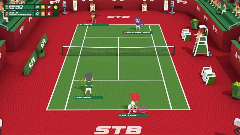 超级爆裂网球 Super Tennis Blast|中文版|本体+v1.6升补|XCI整合即撸版