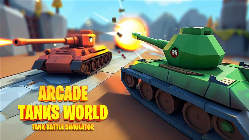 街机坦克世界：坦克战模拟器 Arcade Tanks World Tank Battle Simulator|英文版|原版|NSP