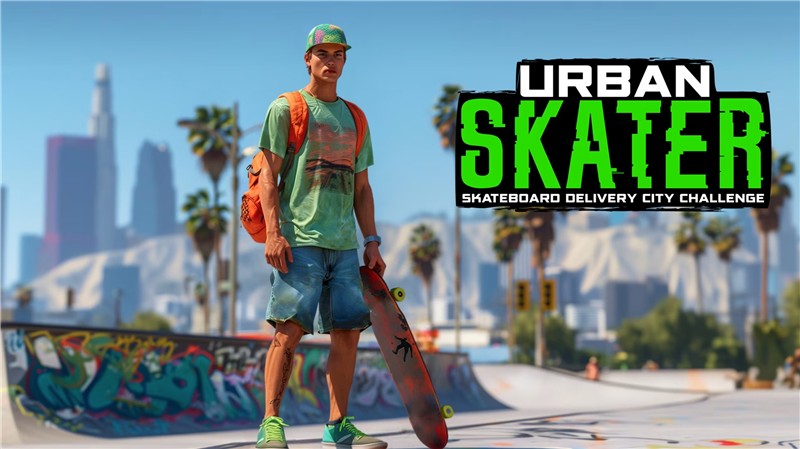 城市滑板：滑板城市挑战赛 Urban Skater Skateboard Delivery City Challenge|英文版|原版|NSP