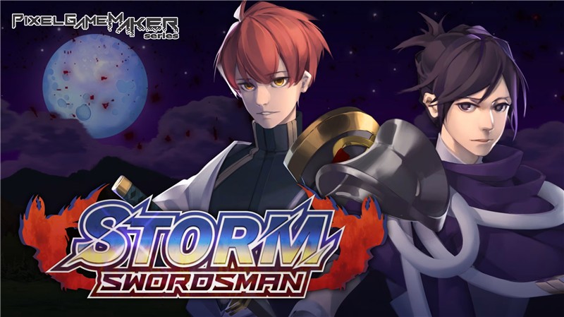像素游戏制作系列风暴剑客 Pixel Game Maker Series Storm Swordsman|英文版|原版|NSP
