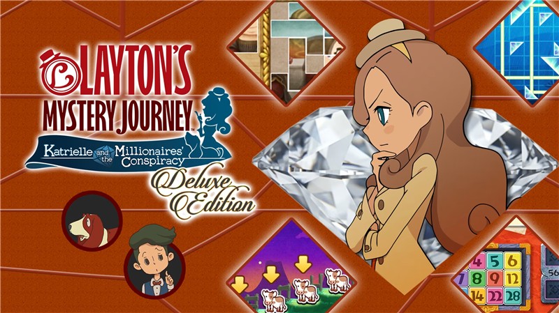 雷顿神秘之旅DX Laytons Mystery Journey Katrielle to Daifugo no Inbo DX|日文版|本体+v1.1.0升补+1DLC|XCI整合即撸版