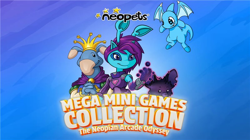 尼奥宠物：超级迷你游戏合集 - 尼奥比亚街机探险 Neopets - Mega Mini Games Collection - The Neopian Arcade Odyssey|中文版|本体+v1.1.2升补|XCI整合即撸版