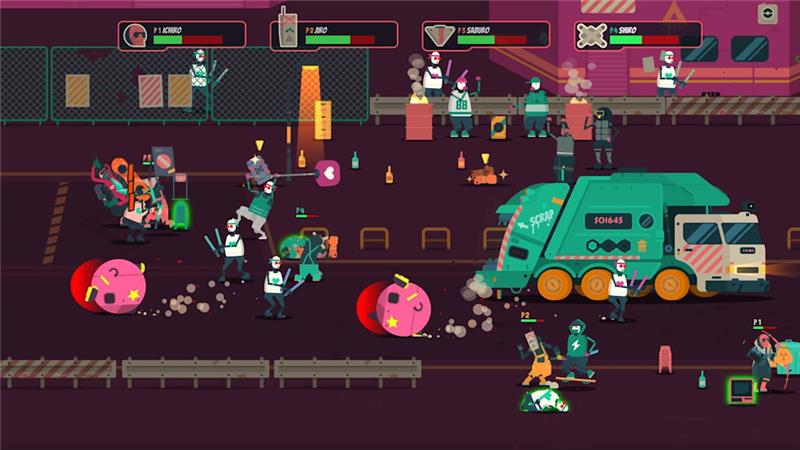 像素垃圾：回收者 PixelJunk Scrappers|中文版|本体+v5.3升补|XCI整合即撸版