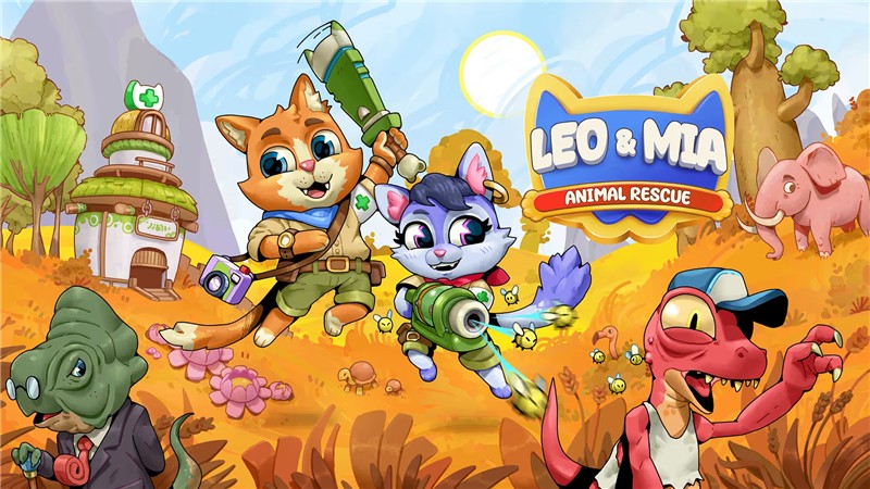 莱奥和米娅动物救援队 Leo & Mia Animal Rescue|中文版|本体+v1.0.1升补|XCI整合即撸版
