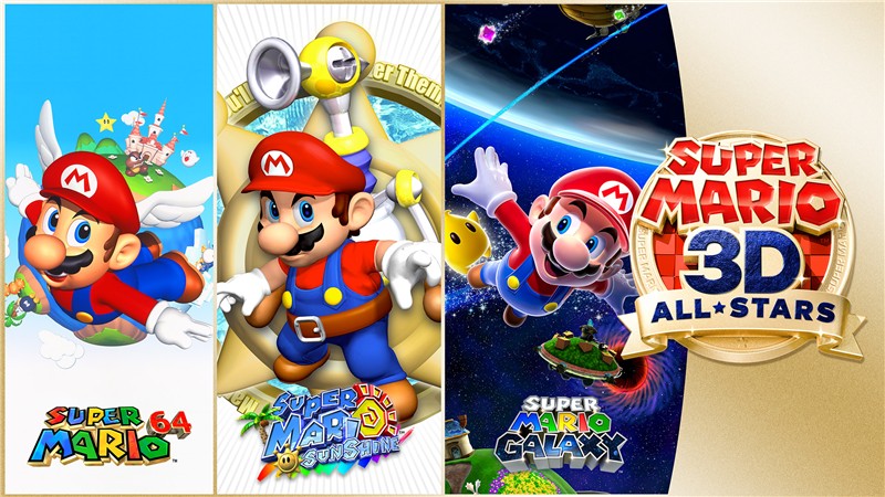 超级马里奥3D全明星 Super Mario 3D All-Stars|英文版|本体+v1.1.2升补|XCI整合即撸版
